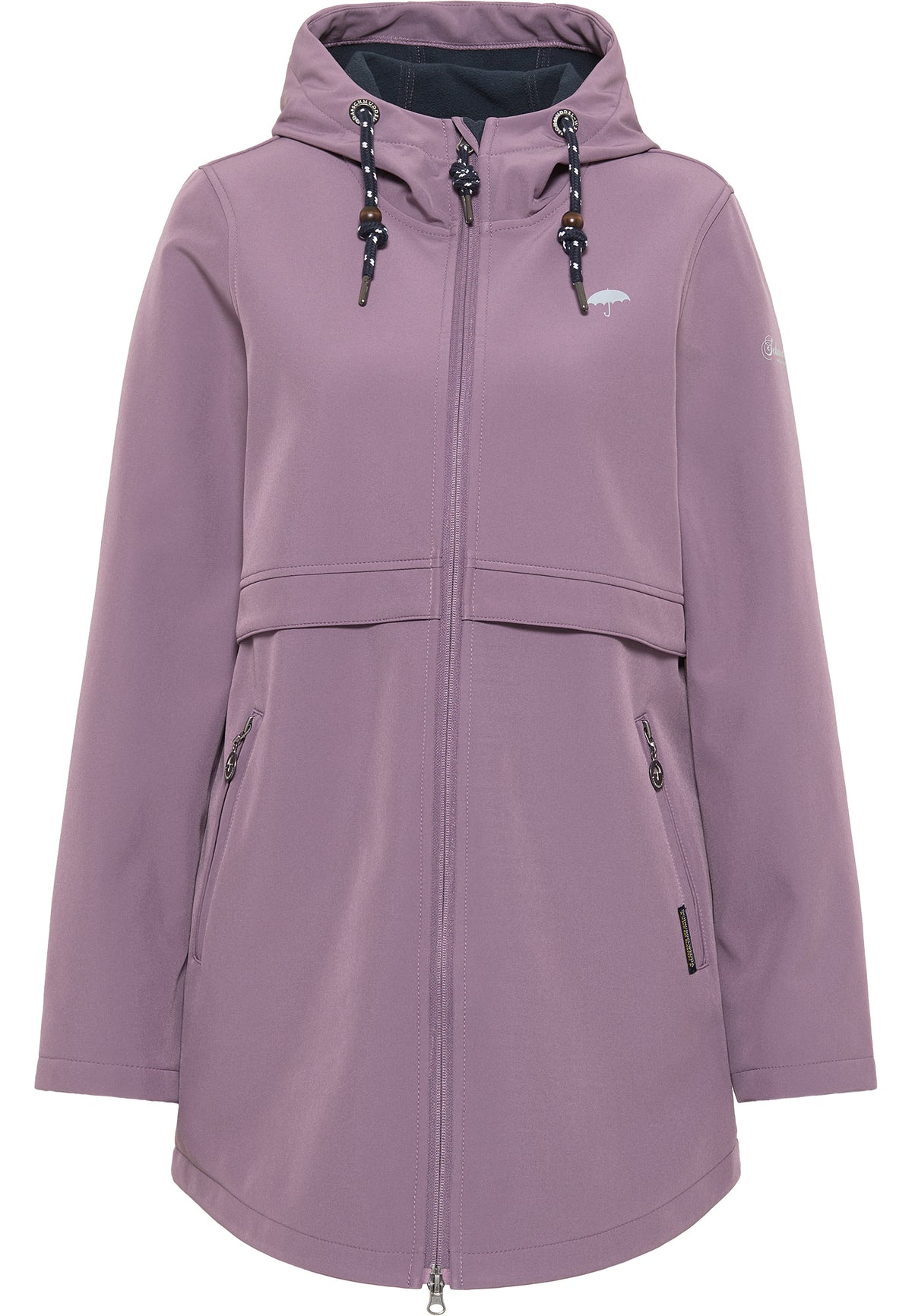 Schmuddelwedda Damen-Kurzmantel aus Softshell