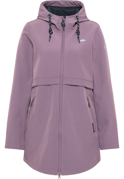 Schmuddelwedda Damen-Kurzmantel aus Softshell