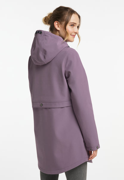 Schmuddelwedda Damen-Kurzmantel aus Softshell