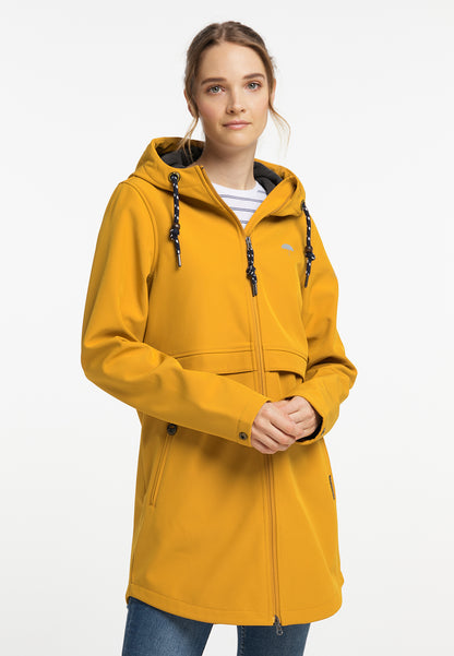 Schmuddelwedda Damen-Kurzmantel aus Softshell