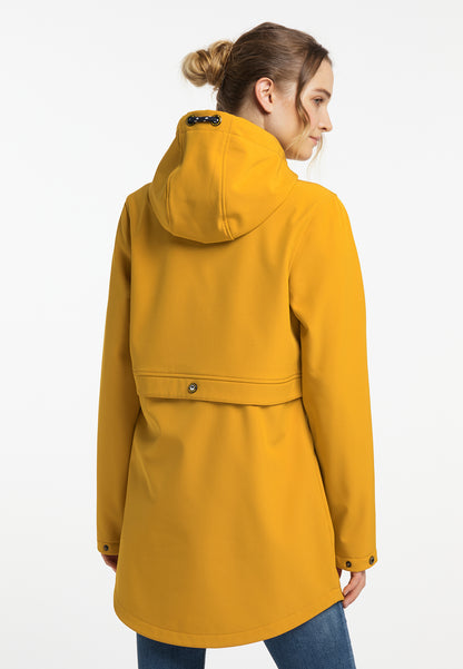 Schmuddelwedda Damen-Kurzmantel aus Softshell