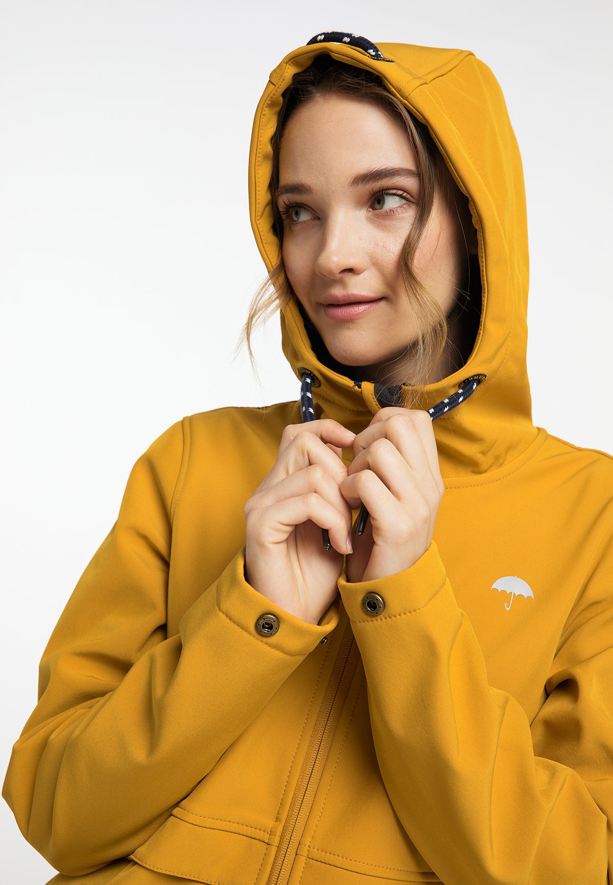 Schmuddelwedda Damen-Kurzmantel aus Softshell