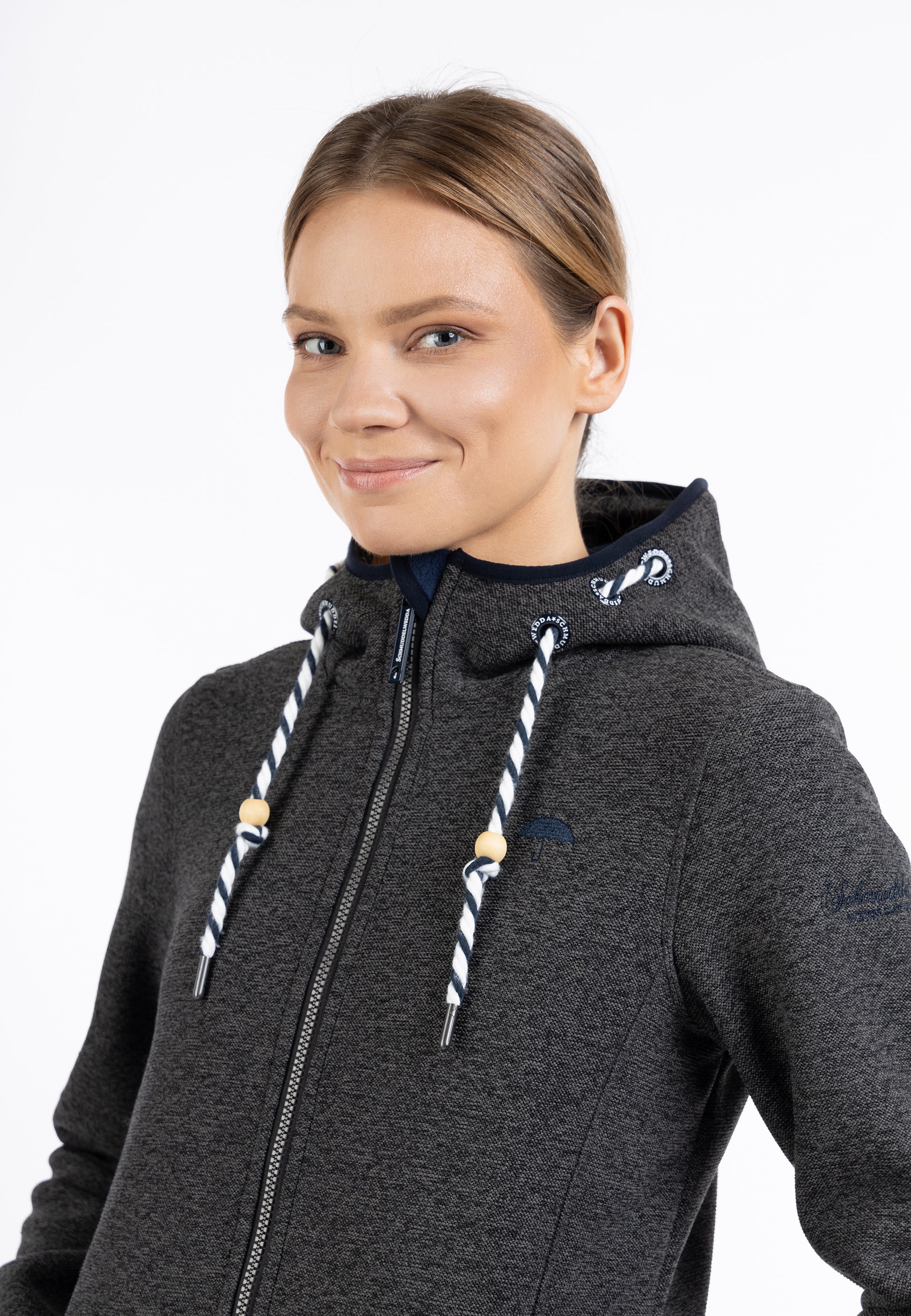 Schmuddelwedda Women's Knitted Fleece Jacket Schmuddelwedda