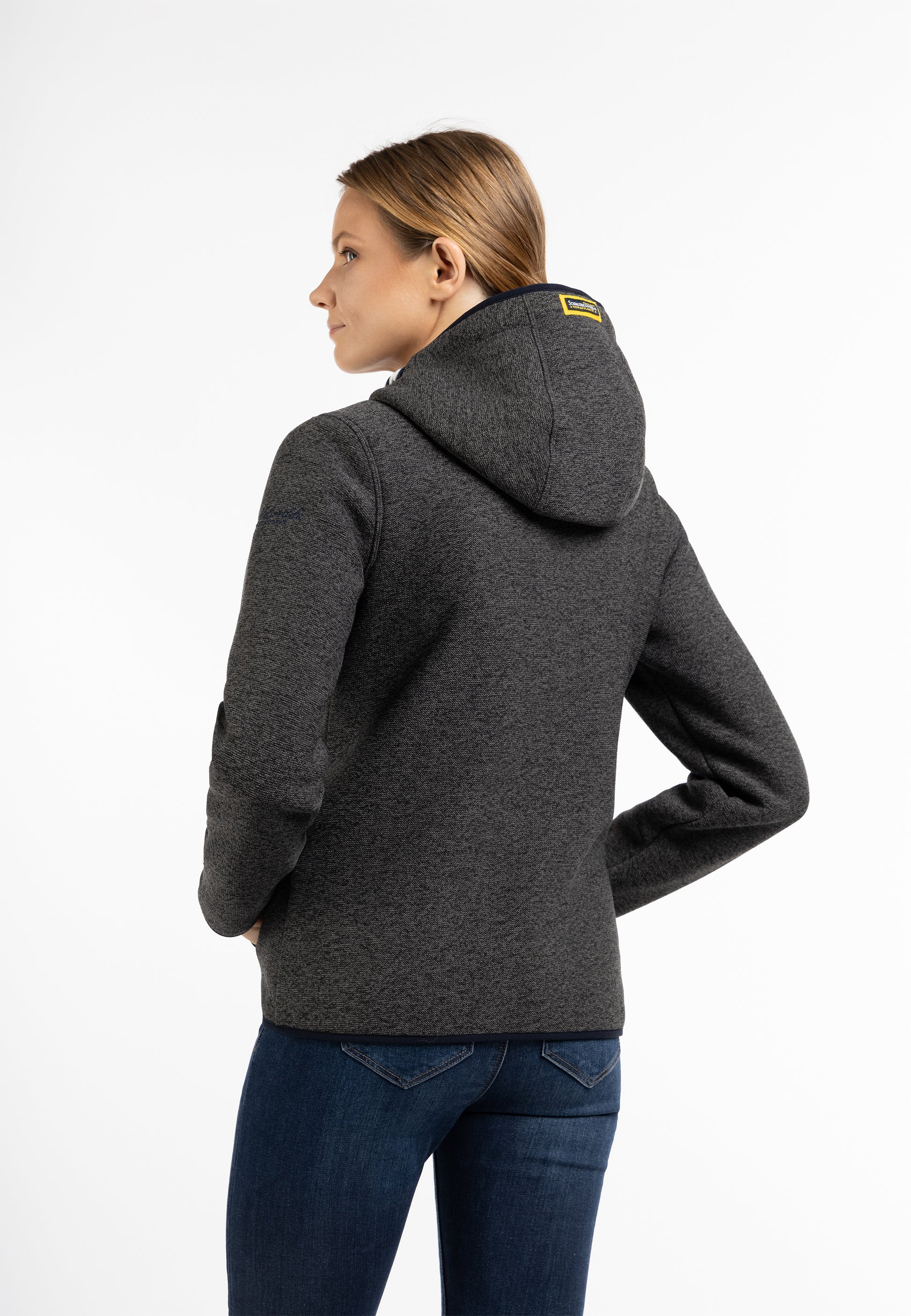 Strickfleecejacke
