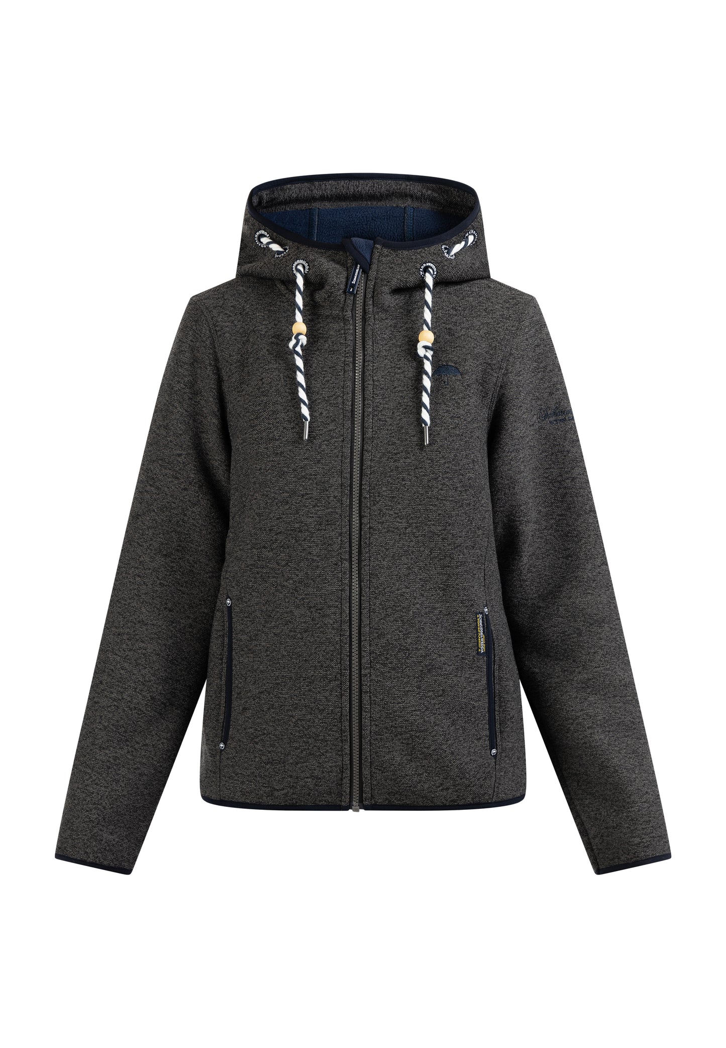 Schmuddelwedda Women's Knitted Fleece Jacket Schmuddelwedda