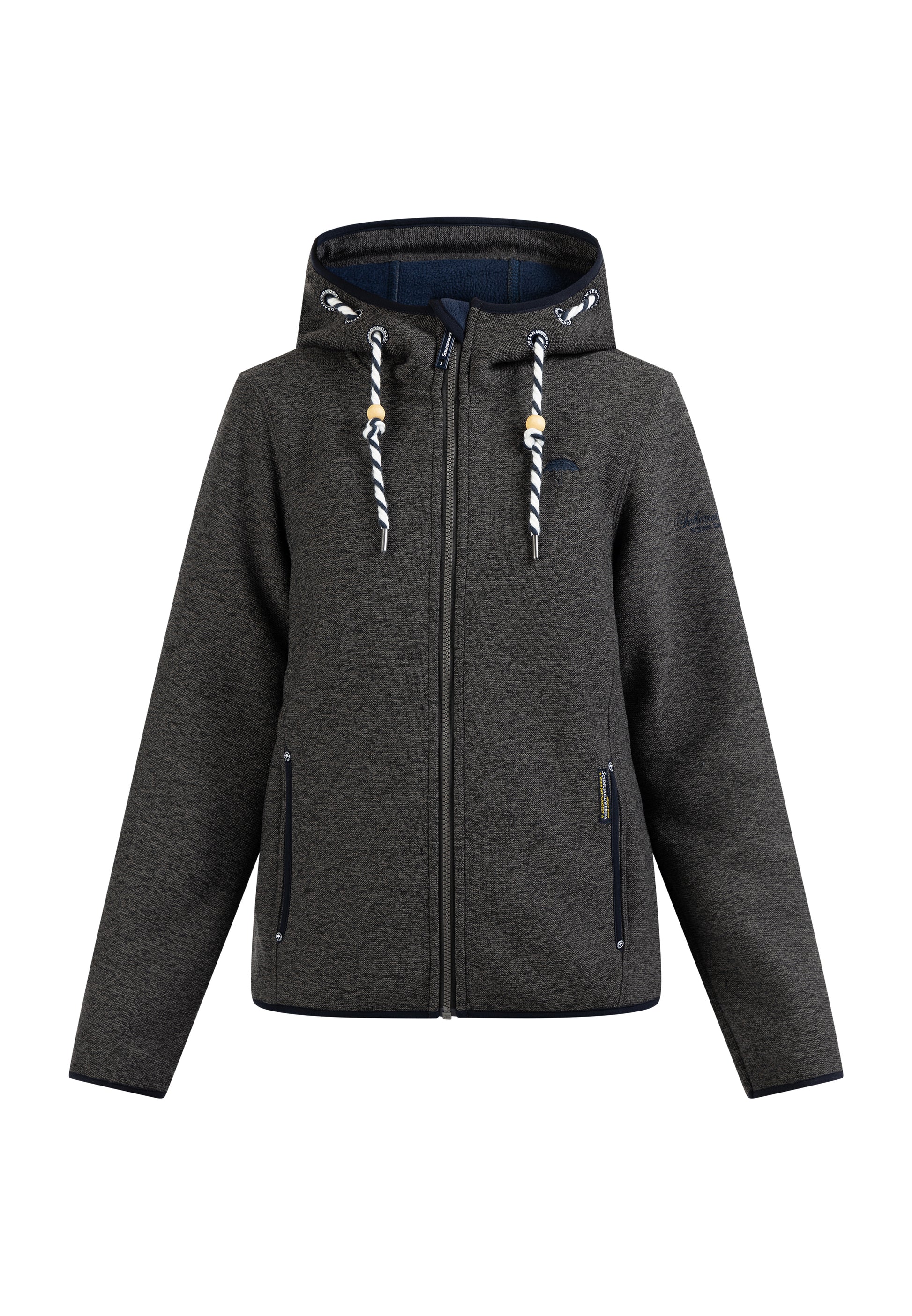 Schmuddelwedda Women's Knitted Fleece Jacket Schmuddelwedda