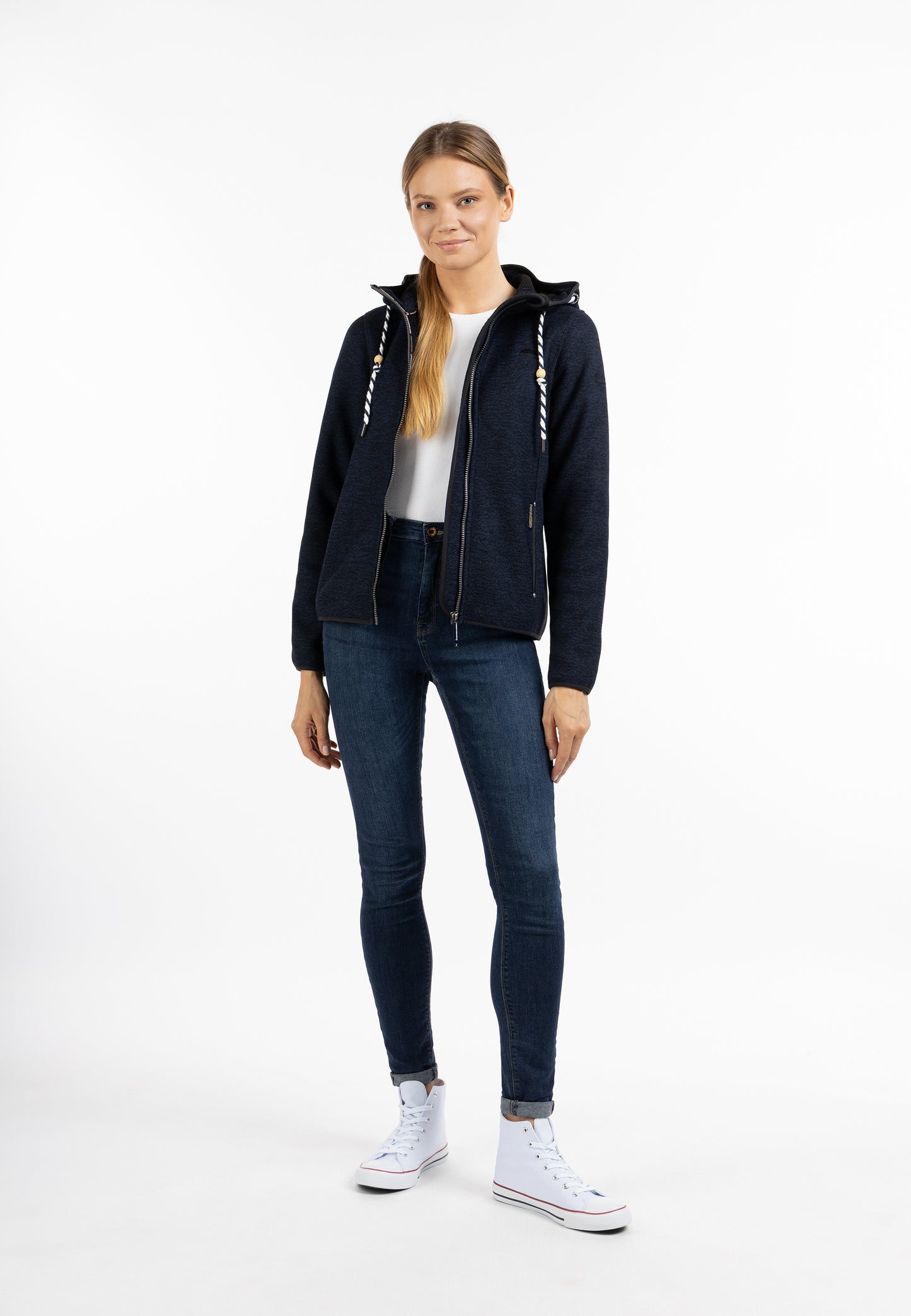 Schmuddelwedda Women's Knitted Fleece Jacket Schmuddelwedda