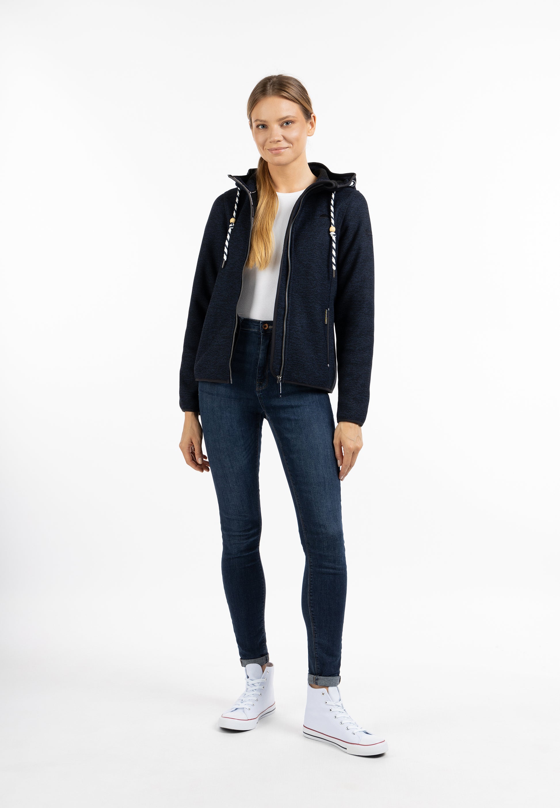 Schmuddelwedda Women's Knitted Fleece Jacket Schmuddelwedda