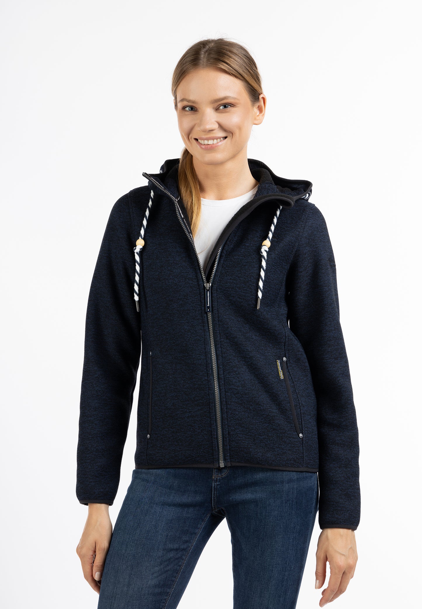 Schmuddelwedda Women's Knitted Fleece Jacket Schmuddelwedda