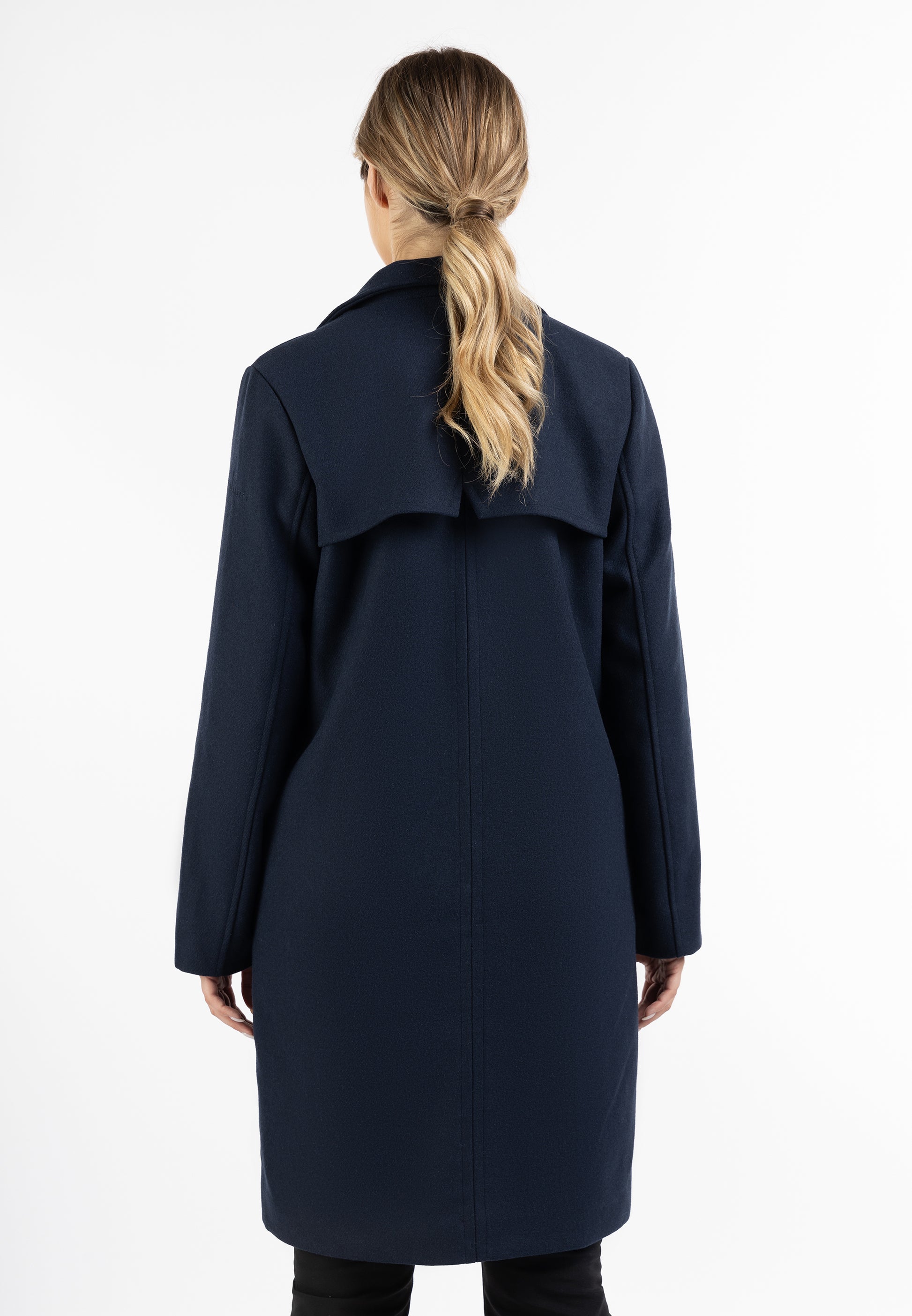 DreiMaster Klassik Women's Transitional Coat Made Of Wool Blend - Schmuddelwedda Shop