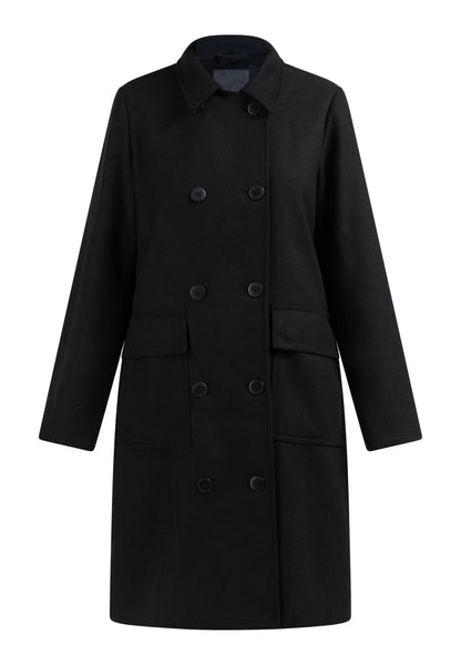 DreiMaster Klassik Women's Transitional Coat Made Of Wool Blend - Schmuddelwedda Shop