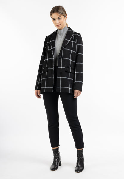 Dreimaster Klassik Women's Long Wool Blend Blazer - Schmuddelwedda Shop