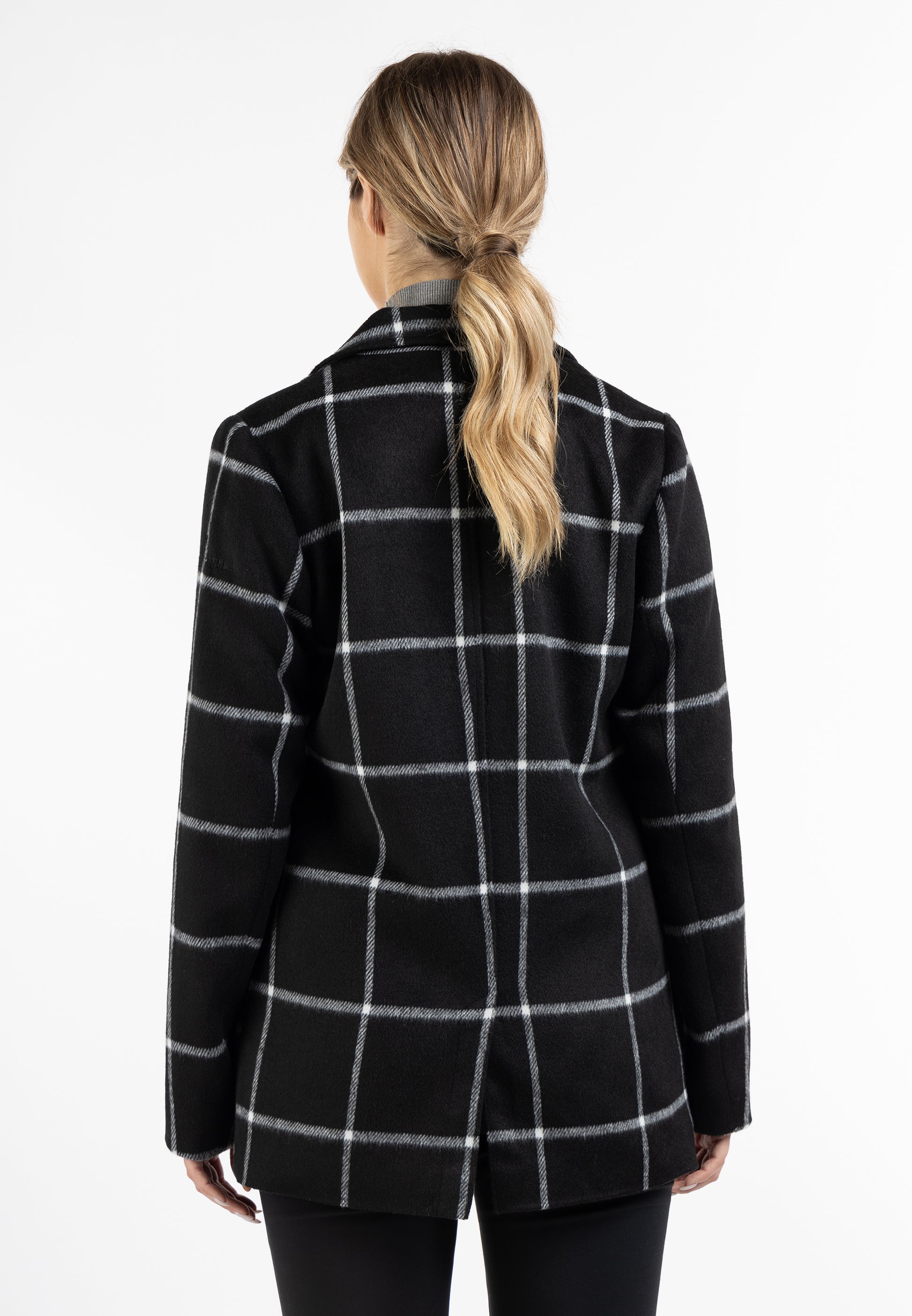 Dreimaster Klassik Women's Long Wool Blend Blazer - Schmuddelwedda Shop