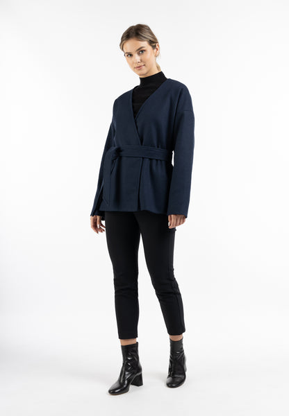 Übergangsjacke aus Wollgemisch