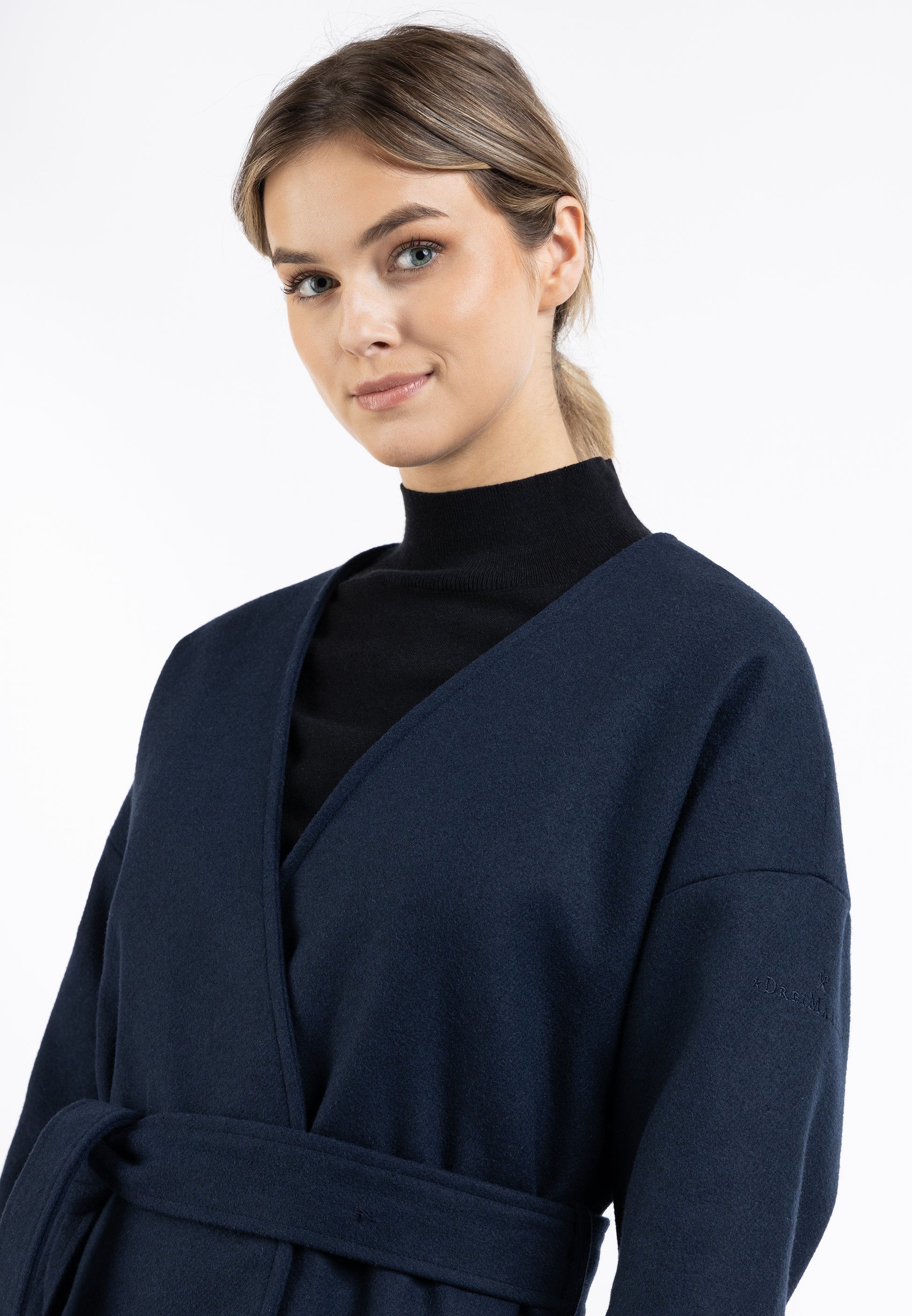 Übergangsjacke aus Wollgemisch