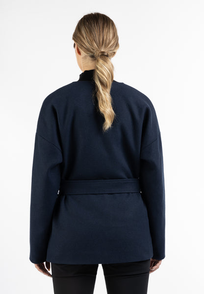 Übergangsjacke aus Wollgemisch