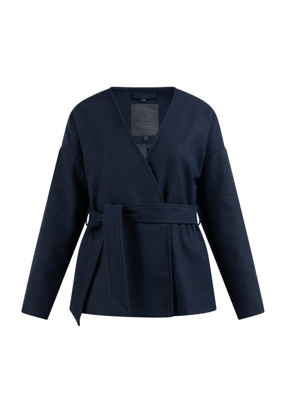 DreiMaster Klassik Women's Transitional Jacket Made From A Wool Blend - Schmuddelwedda Shop
