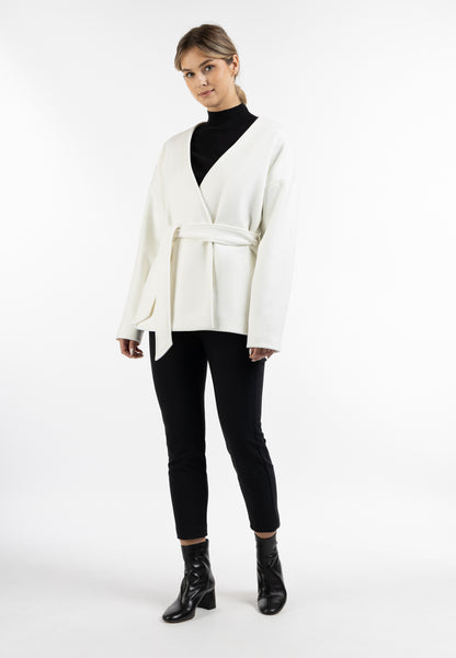 DreiMaster Klassik Women's Transitional Jacket Made From A Wool Blend - Schmuddelwedda Shop