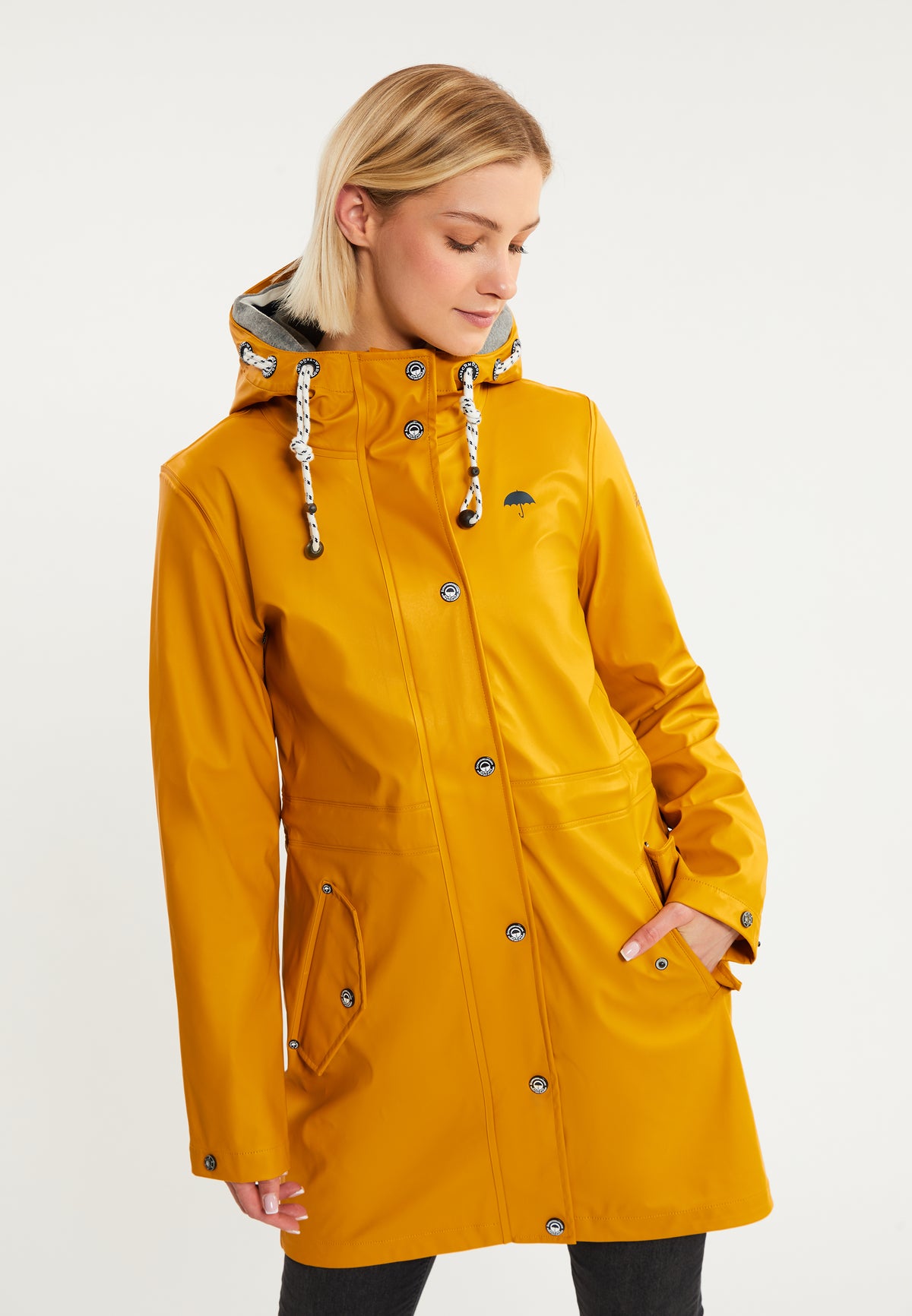 Schmuddelwedda Damen 3-in-1-Regenmantel