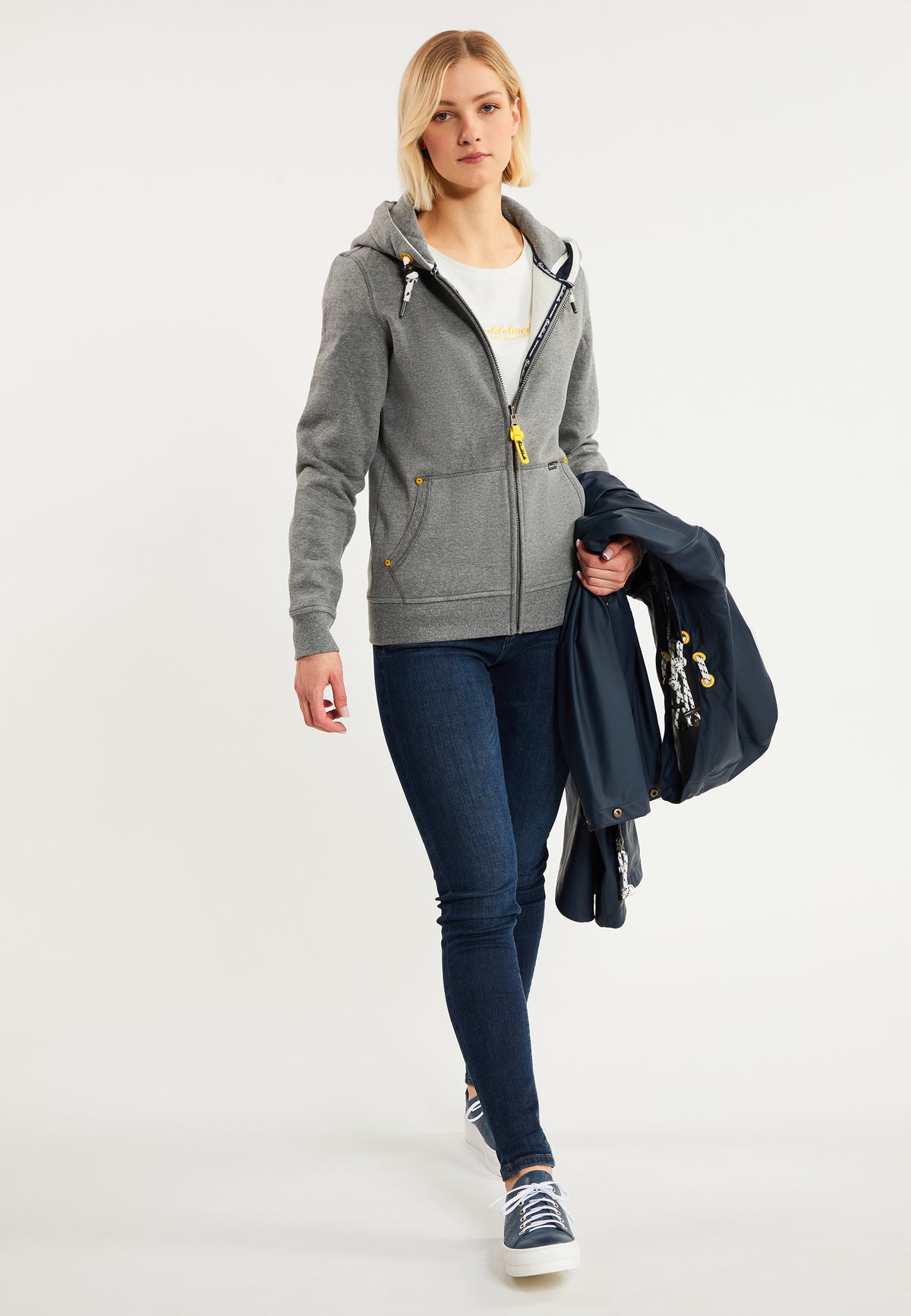 Schmuddelwedda Damen 3-in-1-Regenmantel