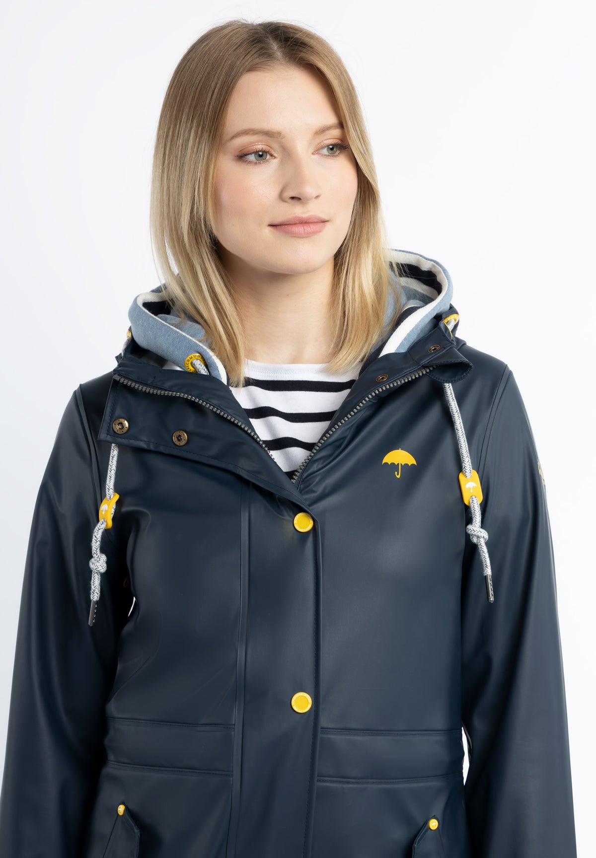 Schmuddelwedda Damen 3-in-1-Regenmantel