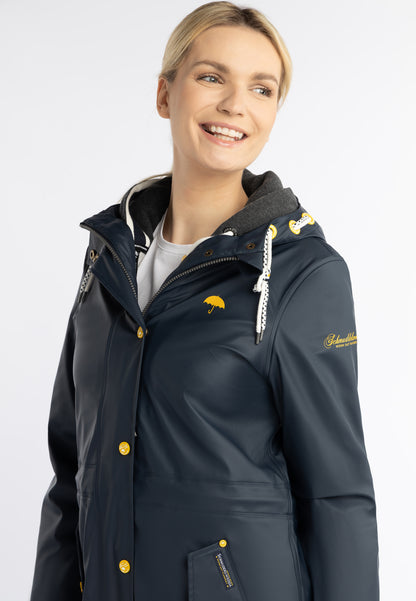Schmuddelwedda Damen 3-in-1-Regenmantel