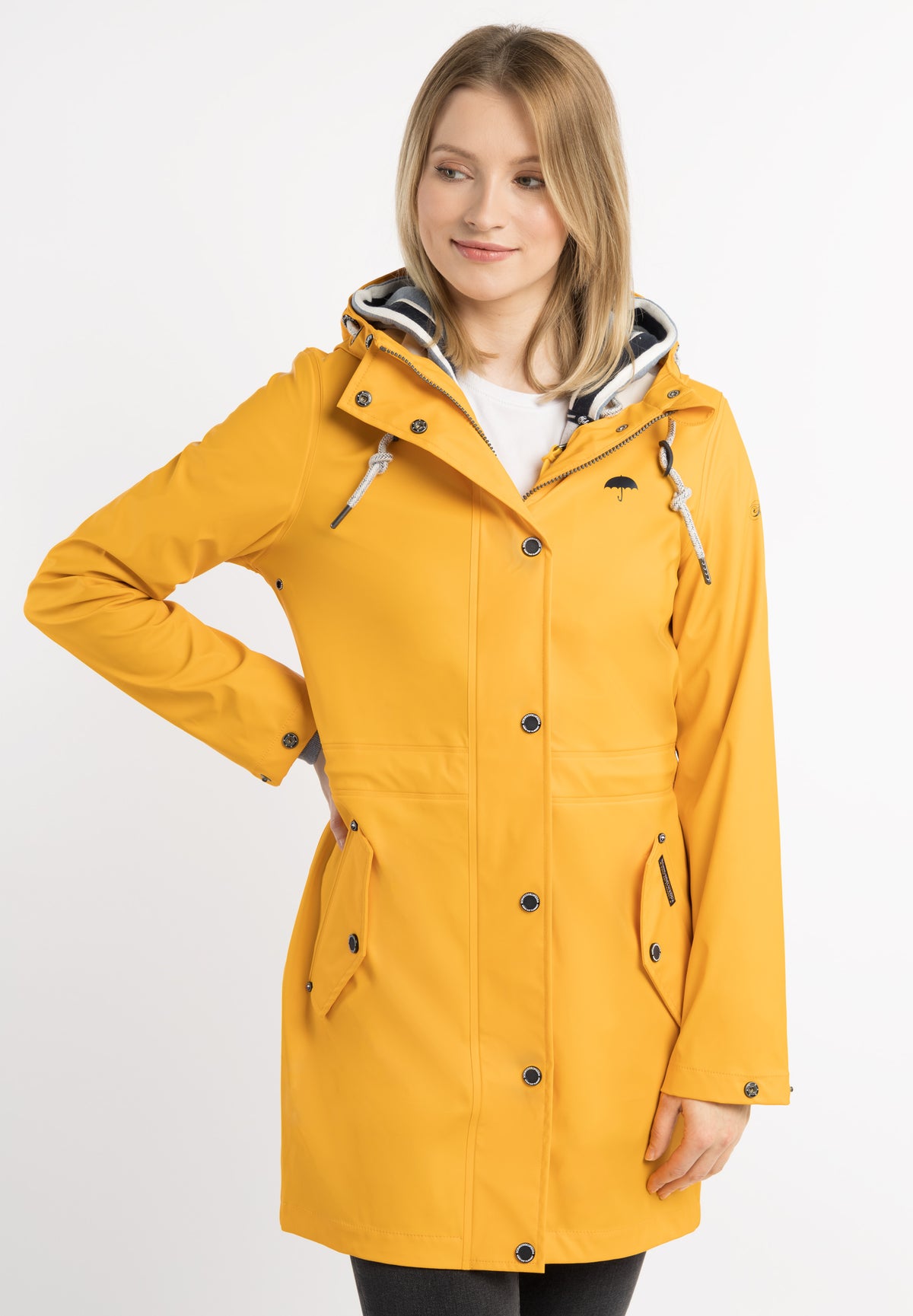 Schmuddelwedda Damen 3-in-1-Regenmantel