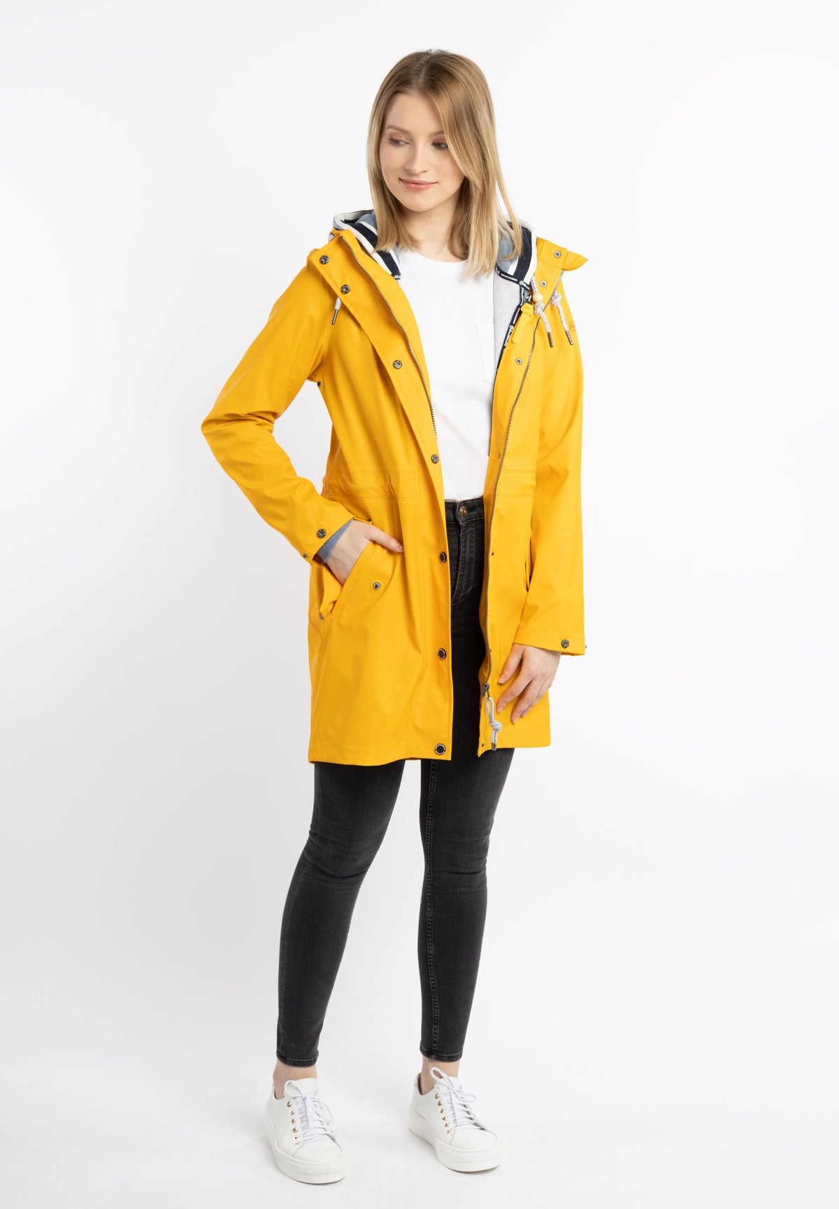 Schmuddelwedda Damen 3-in-1-Regenmantel