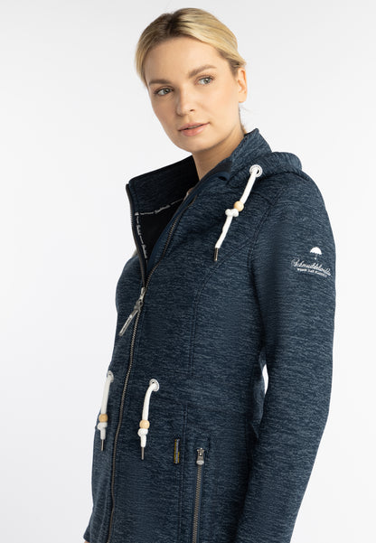 Schmuddelwedda Damen-Strickfleecemantel