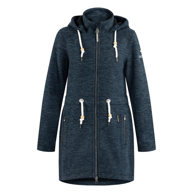 Schmuddelwedda Damen-Strickfleecemantel