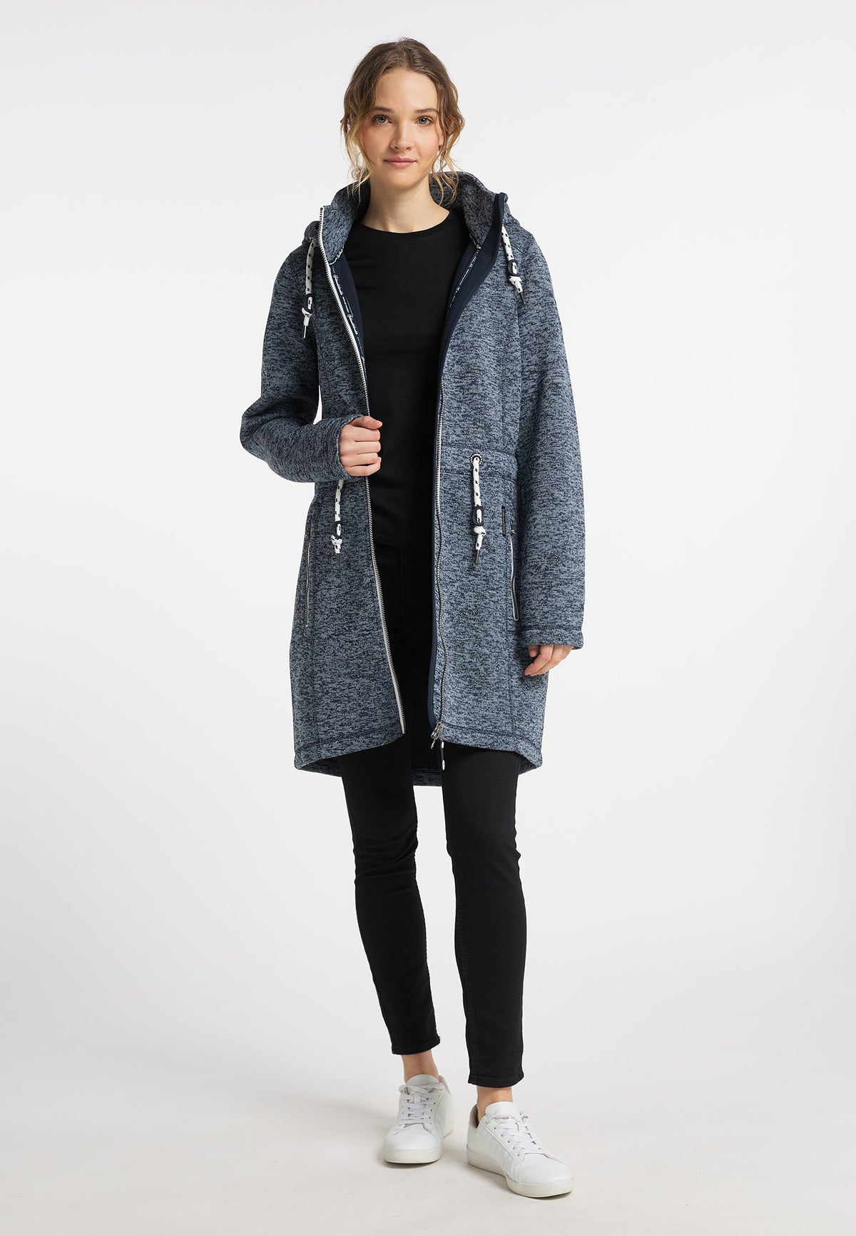 Schmuddelwedda Women's Strickfleecemantel
