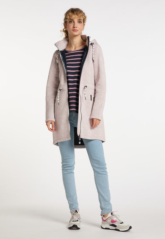 Schmuddelwedda Damen-Strickfleecemantel