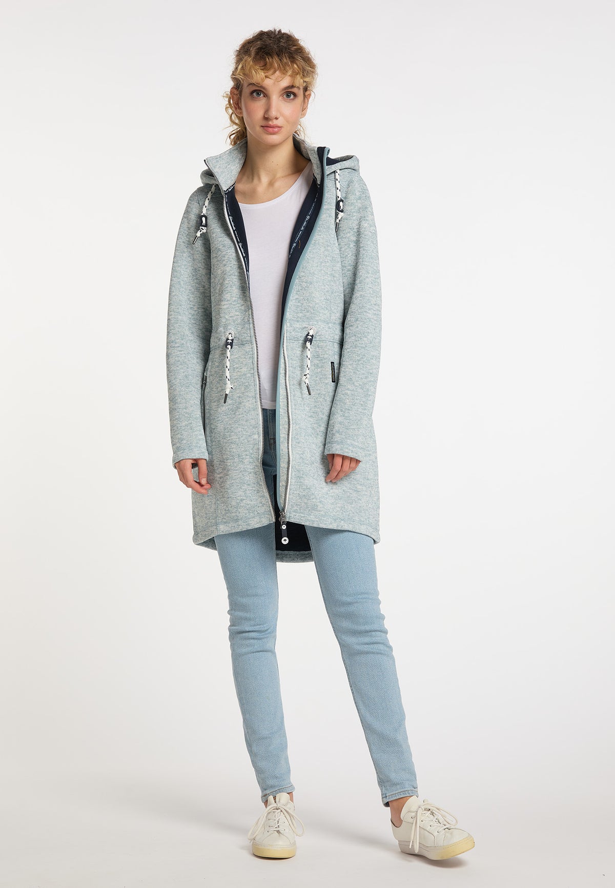 Schmuddelwedda Women's Strickfleecemantel
