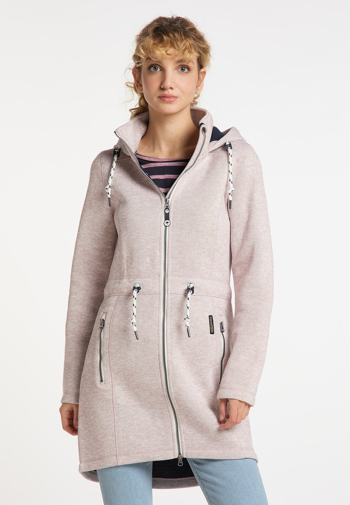 Schmuddelwedda Women's Strickfleecemantel