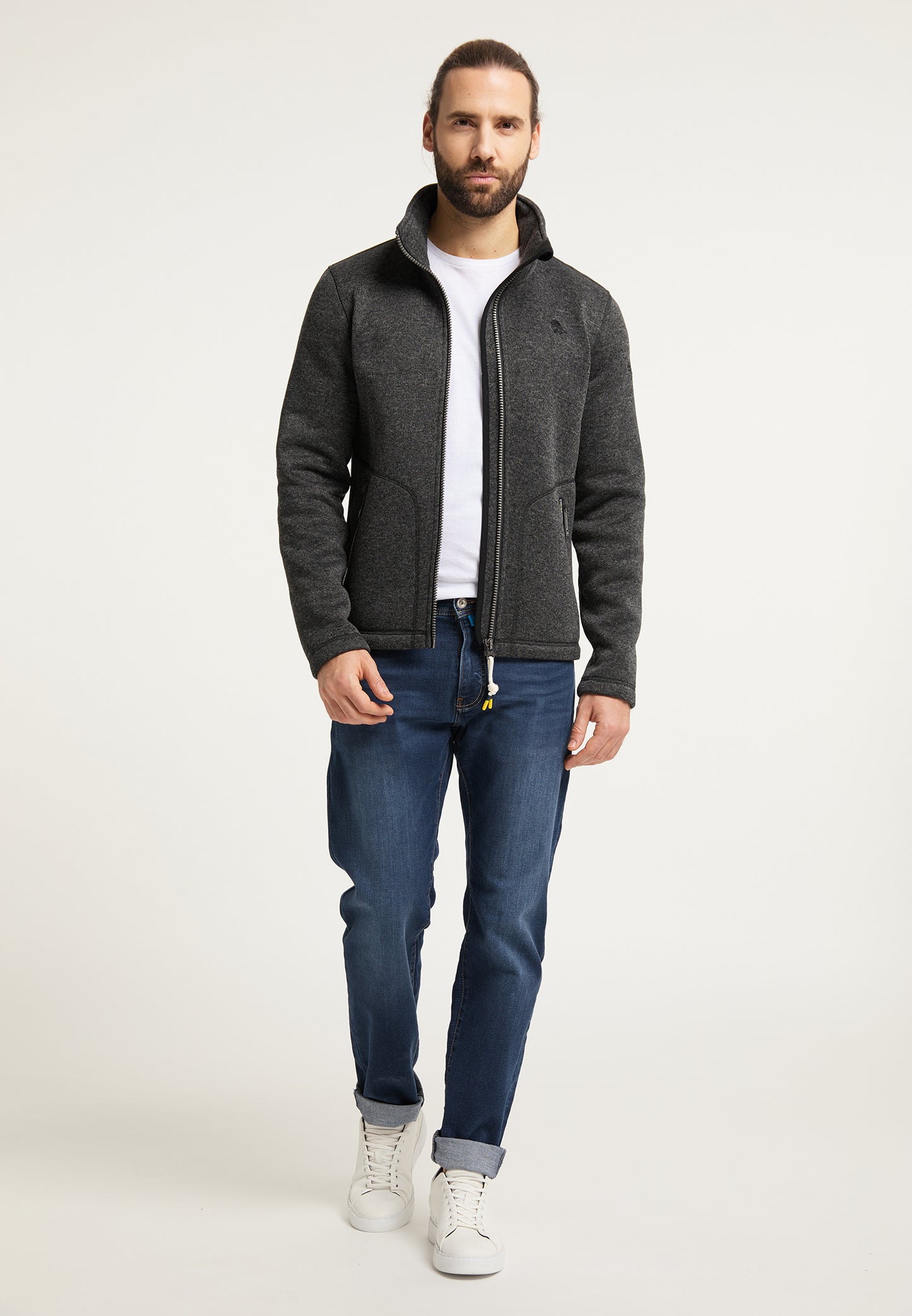 Schmuddelwedda Men's Strickfleecejacke