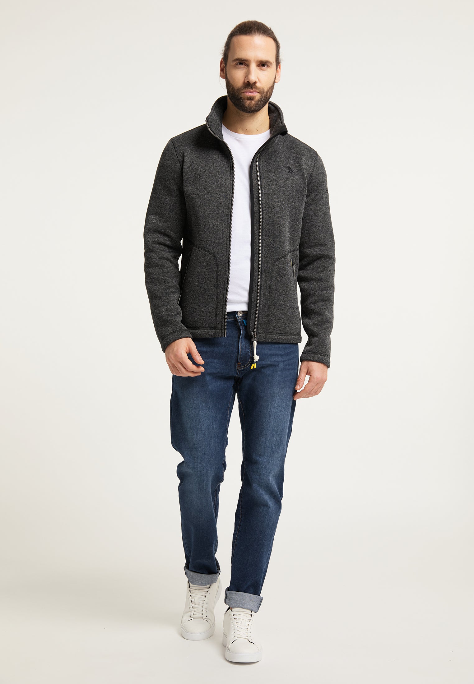 Schmuddelwedda Men's Strickfleecejacke