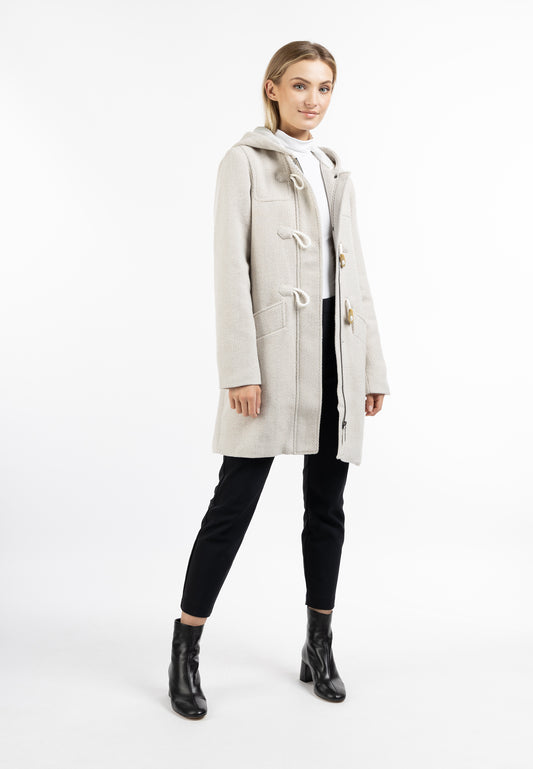 DreiMaster Klassik Damen-Fischgrat-Dufflecoat