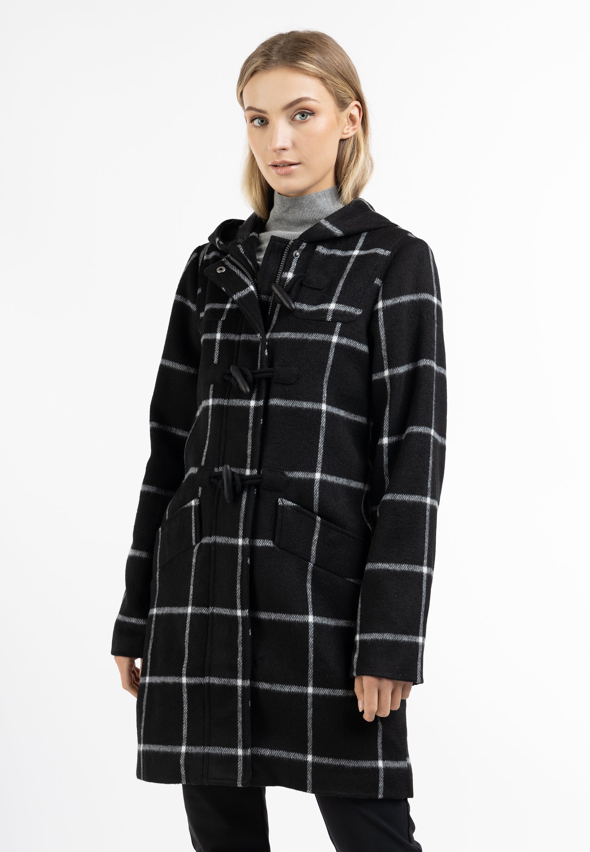 DreiMaster Klassik Women's Wool Blend Duffle Coat - Schmuddelwedda Shop