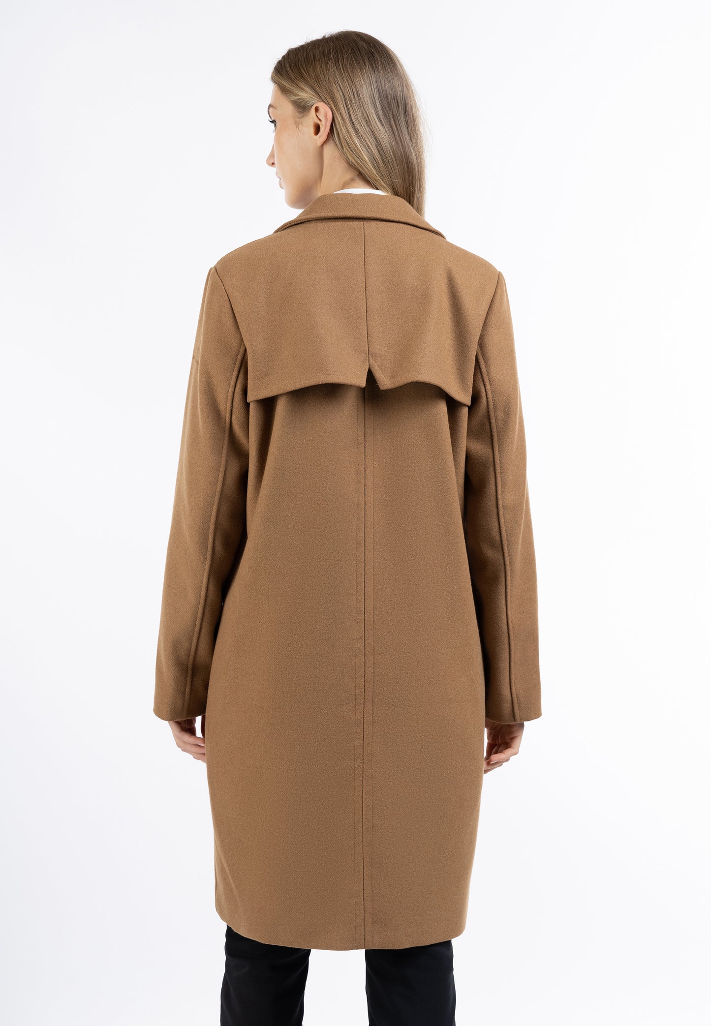 DreiMaster Klassik Women's Transitional Coat Made Of Wool Blend - Schmuddelwedda Shop