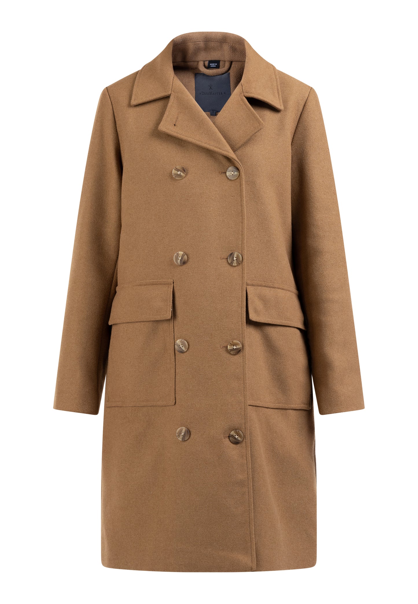 DreiMaster Klassik Women's Transitional Coat Made Of Wool Blend - Schmuddelwedda Shop