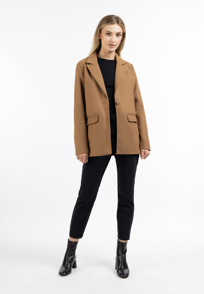 DreiMaster Klassik Damen-Blazer aus langem Wollgemisch