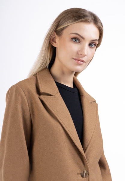 DreiMaster Klassik Damen-Blazer aus langem Wollgemisch
