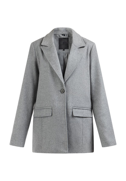 DreiMaster Klassik Women's Long Wool Blend Blazer - Schmuddelwedda Shop