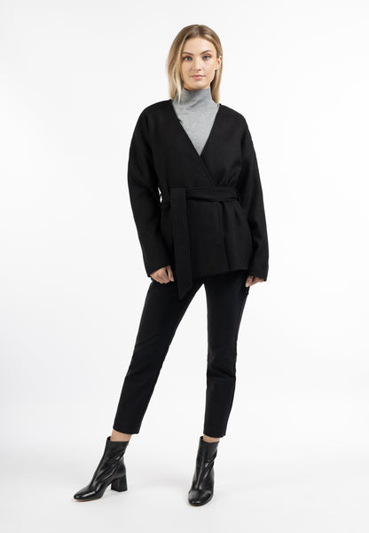 DreiMaster Klassik Women's Transitional Jacket Made From A Wool Blend - Schmuddelwedda Shop