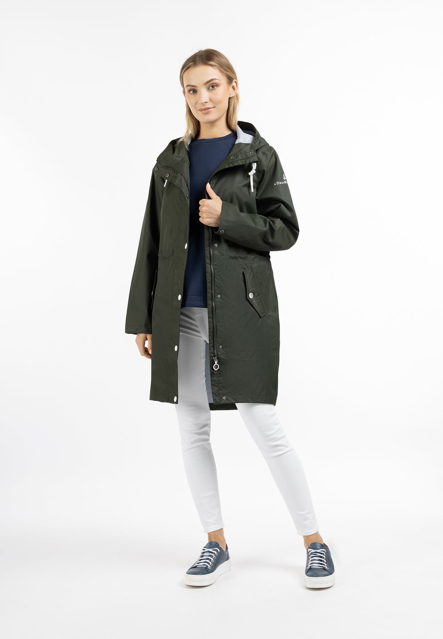 DreiMaster Maritim Damen Regenjacke mit Innenprint