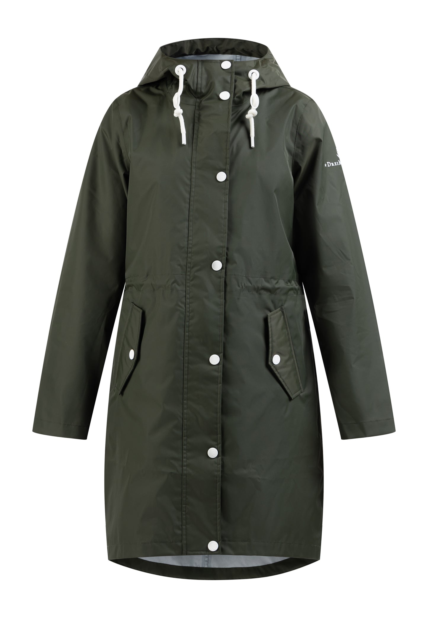 Regenjacke mit Innenprint