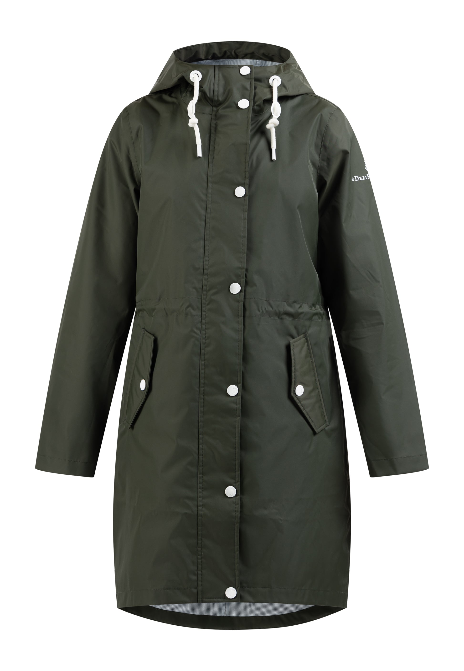 Regenjacke mit Innenprint