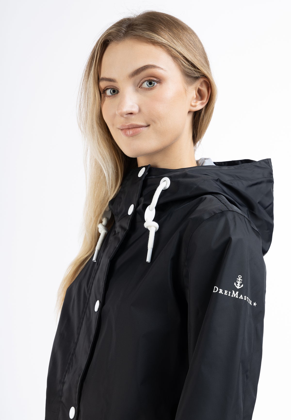 DreiMaster Maritim Women's Regenjacke mit Innenprint drymaster
