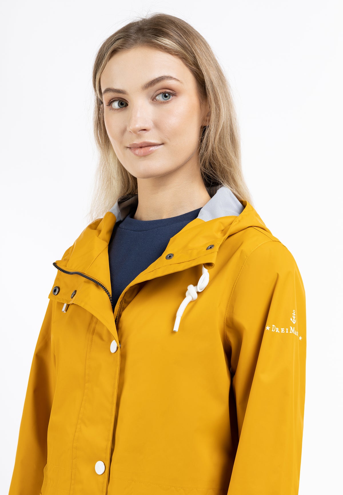 DreiMaster Maritim Women's Regenjacke mit Innenprint drymaster
