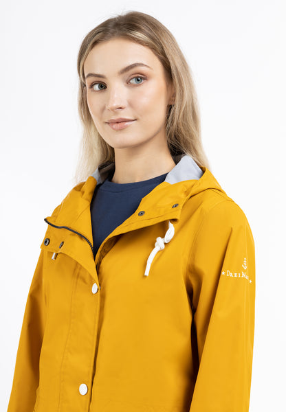 DreiMaster Maritim Women's Regenjacke mit Innenprint drymaster